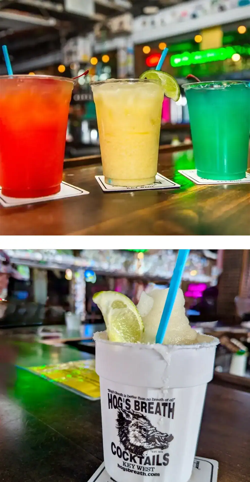 menu cocktails